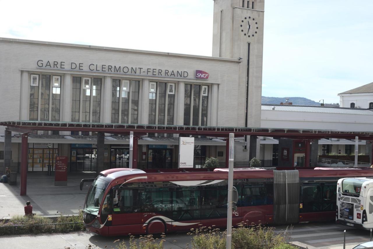 Ferienwohnung Le Petit Terminus - GARE SNCF Clermont-Ferrand Exterior foto
